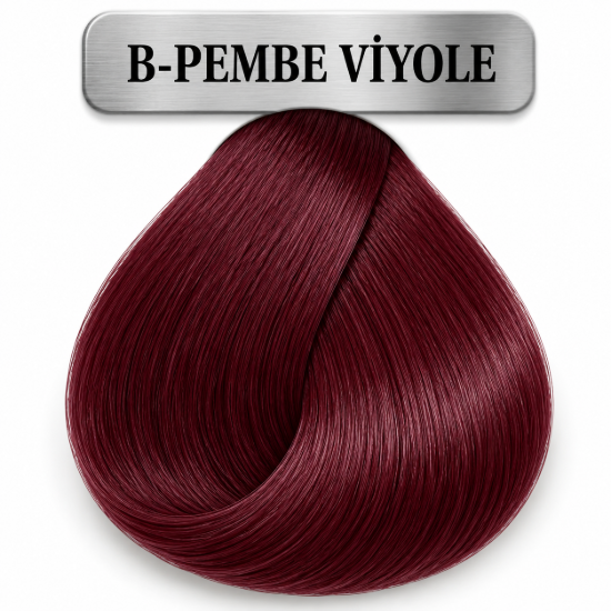 Hush The Passion Amonyaksız Saç Boyası B - Pembe Viyole 60 ml resmi