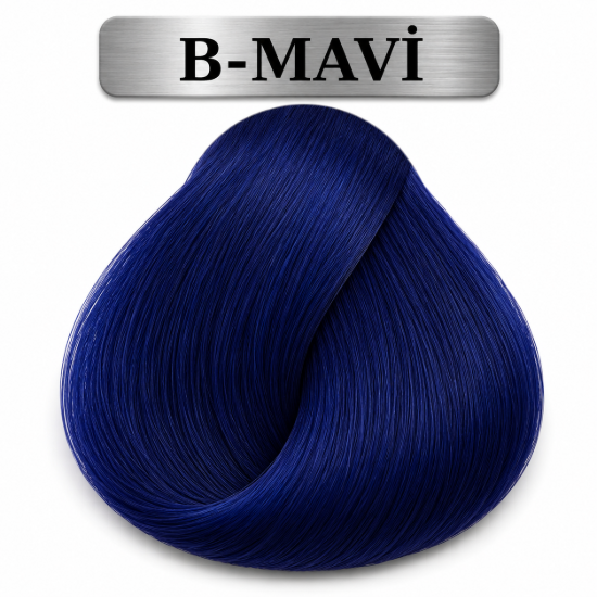 Hush The Passion Amonyaksız Saç Boyası B – Mavi 60 ml resmi