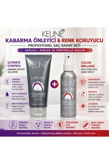 Keune Care Line Renk Koruma ve Elektriklenme Önleyici Set resmi