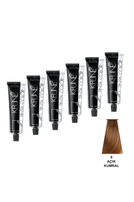 Keune Tinta Color Saç Boyası 60 ml 8 Açık Kumral 6 Adet resmi