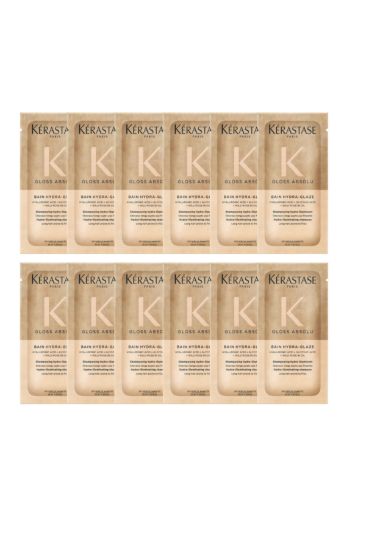 Kerastase Gloss Absolu Hydra Glaze Elektriklenme Karşıtı Saç Bakım Şampuan 12 x 10 ml resmi