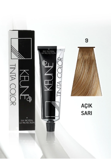 Keune Tinta Color Saç Boyası 60 ml 9 Açık Sarı resmi