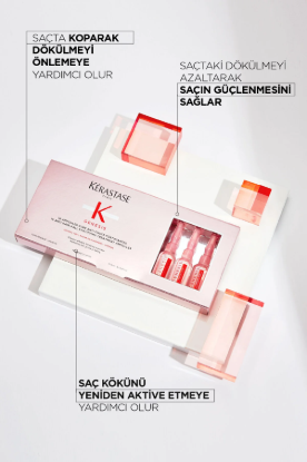 Kerastase Genesis Anti-Chute Fortifiantes Dökülme Karşıtı Güçlendirici Kür 10 x 6 ml resmi