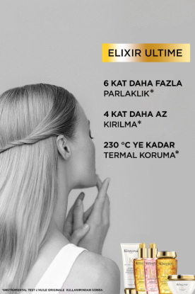 Kerastase Elixir Ultime Huile Originale Parlaklık Veren Saç Bakım Yağı 100 ml resmi