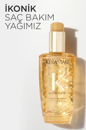 Kerastase Elixir Ultime Huile Originale Parlaklık Veren Saç Bakım Yağı 100 ml resmi