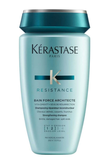 Kerastase Resistance Bain Force Architecte Zayıf Ve Yıpranmış Saçlar İçin Onarıcı Şampuan 250 ml resmi