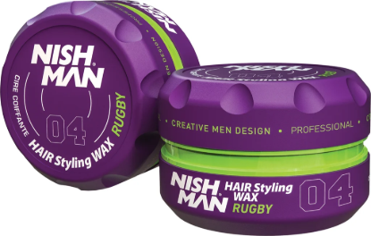 Nishman 04 Rugby Aqua Wax Yoğun Tutuculuk ve Parlak Görünüm 150 ml resmi