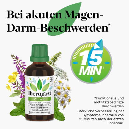Iberogast Classic Bitkisel Damla 50 ml – Sindirim Sistemi İçin Geleneksel Bitkisel Ürün resmi